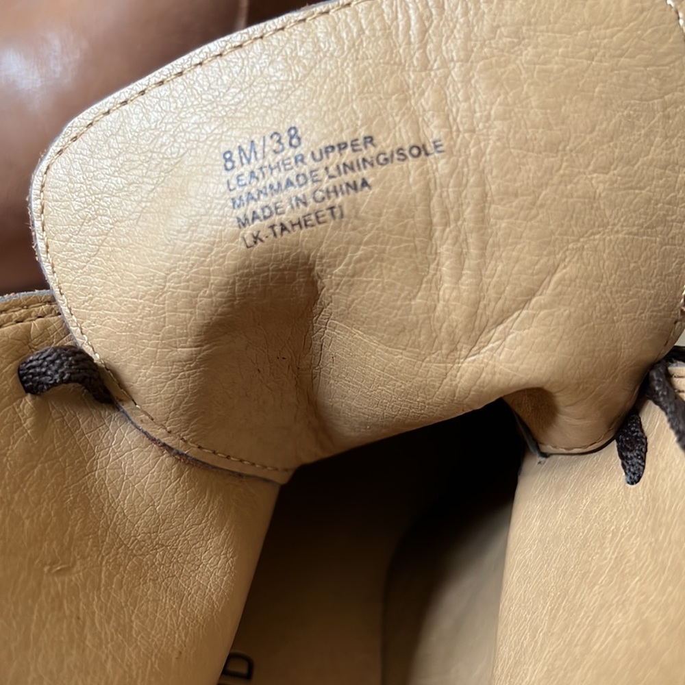 Lucky Brand lace up wedge booties. - Picture 11 of 15